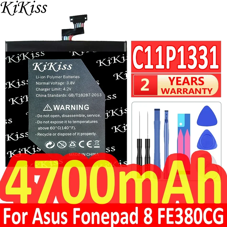 

Аккумулятор KiKiss C11P1331 для планшетов Asus Fonepad 8 FE380 R051 FE380CG, 4700 мАч