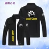 Spring and Autumn New Brp Can am Car Logo Printed Men's Jacket Casual Hip hop Zipper Outdoor Sports Fashion Business Jacket  ﻿ 1