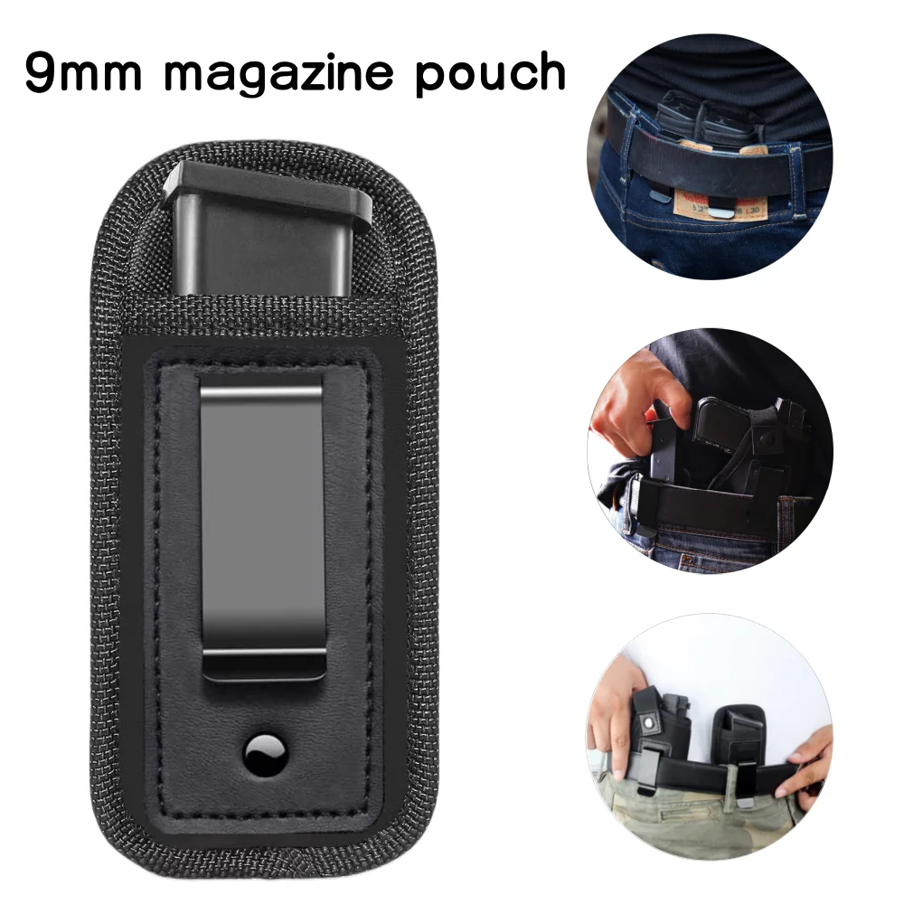 Universal Magazine Pouch Holster with Belt Clip