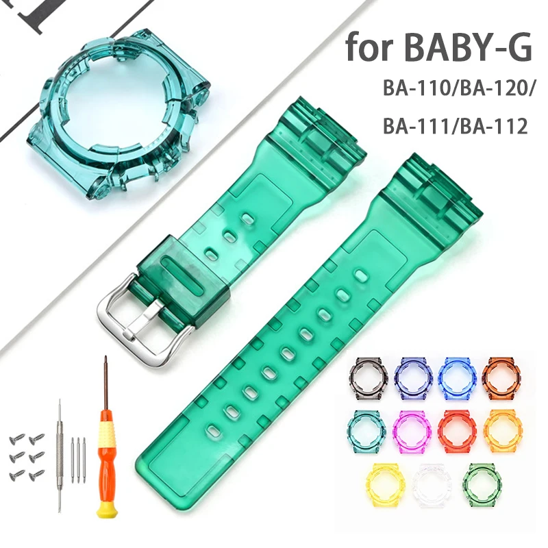 Transparent TPU Resin Sport Strap and Case
