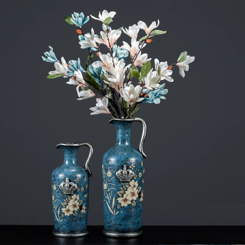 Jingdezhen Ceramic Vase Vintage Chinese Traditional Vases Home Decoration Animal Vase Fine Smooth Surface Furnishing Articles 3