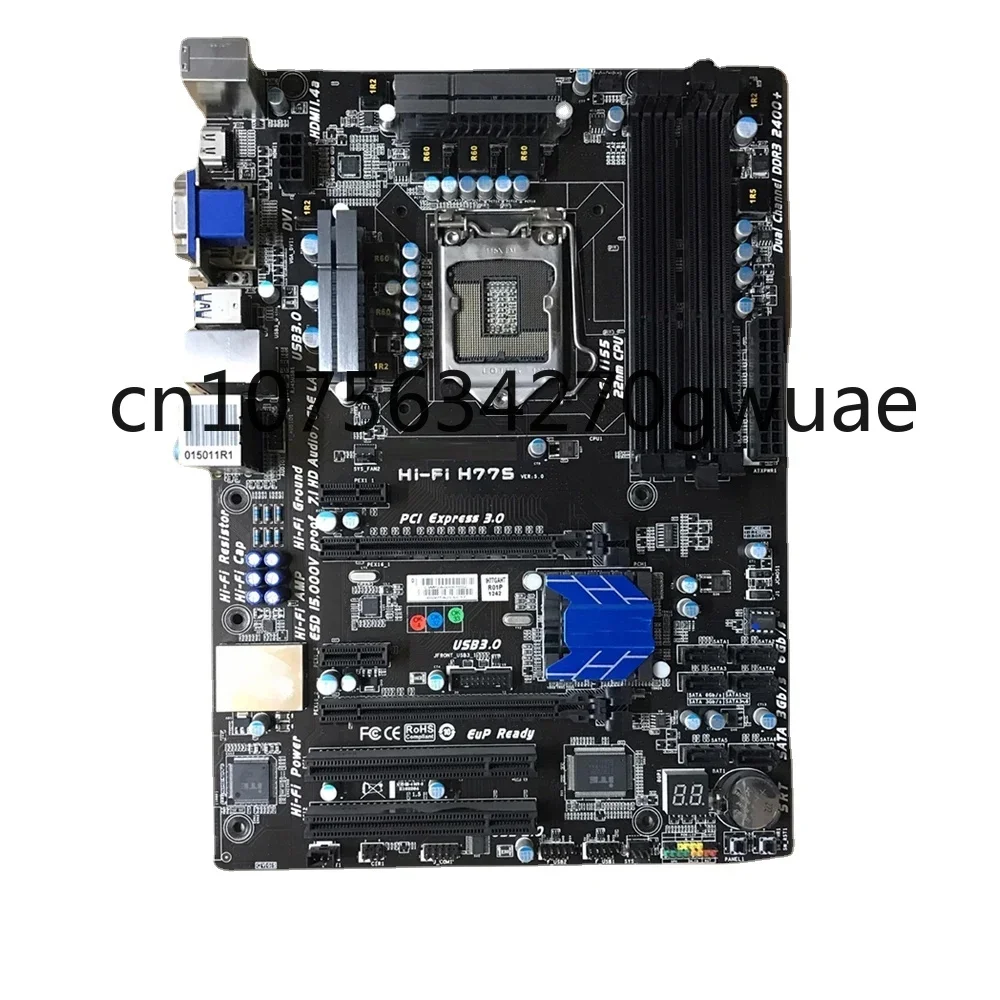 

Hi-Fi H77S For Biostar H77 LGA 1155 DDR3 USB 3.0 USB 2.0 ATX Motherboard High Quality Fast Ship