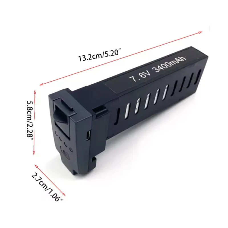 Batterie Drone SG906 PRO 7.6V 3400mAh - Lot 1/2/3 Pcs