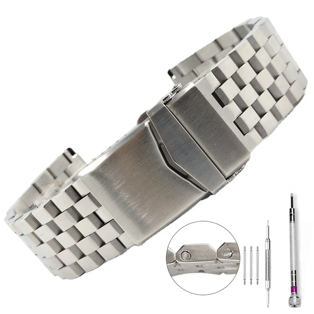 Discount Stainless Steel Watch Wristband SBGX005_K0041473