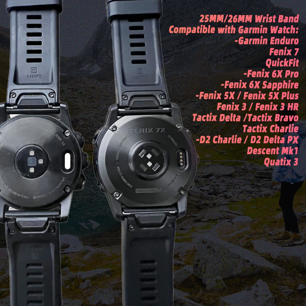 ɹڼ  Ϲ ü Ʈ, Scosche    ո ð , Garmin Fenix ȣȯ, 2 
