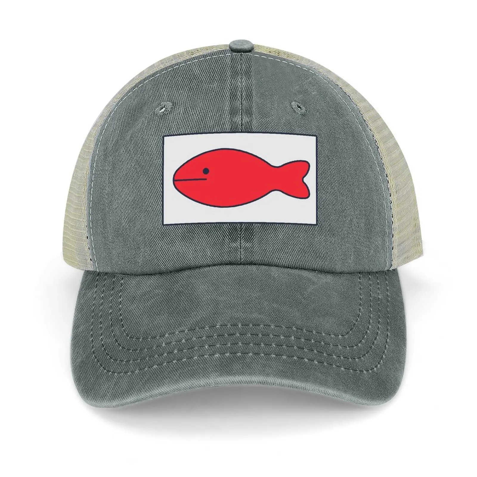 

Odd Taxi Odokawa Fish Hat Cowboy Hat summer hat Dropshipping Caps For Men Women's