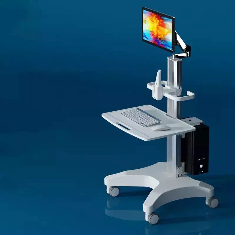 

Height adjustable medical cart for dental clinic