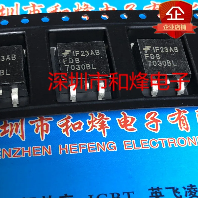 

5PCS-10PCS FDB7030L TO-263 30V 60A NEW AND ORIGINAL ON STOCK