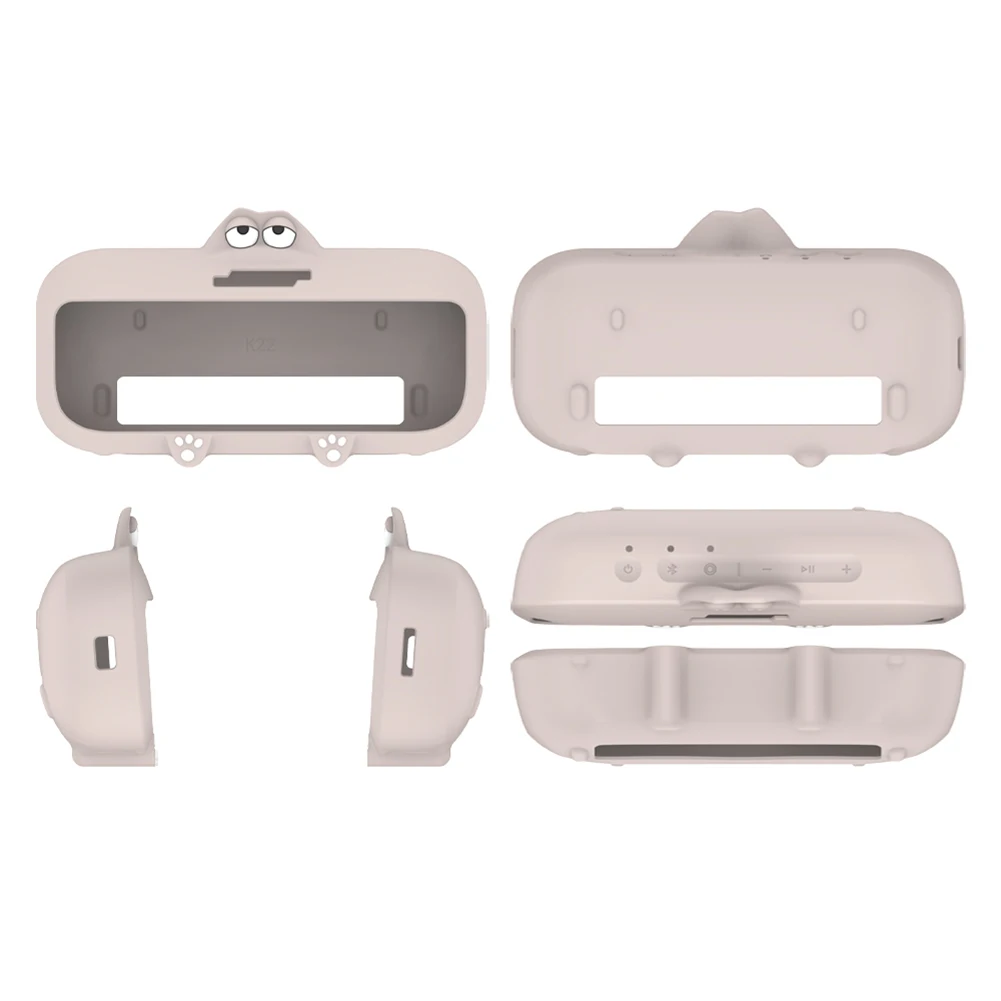 Silicone Cover Fit for Bose SoundLink Flex 2nd Gen Travel Protective Cover Protective Skin Sleeve Soft Silicone Case Drop-Proof