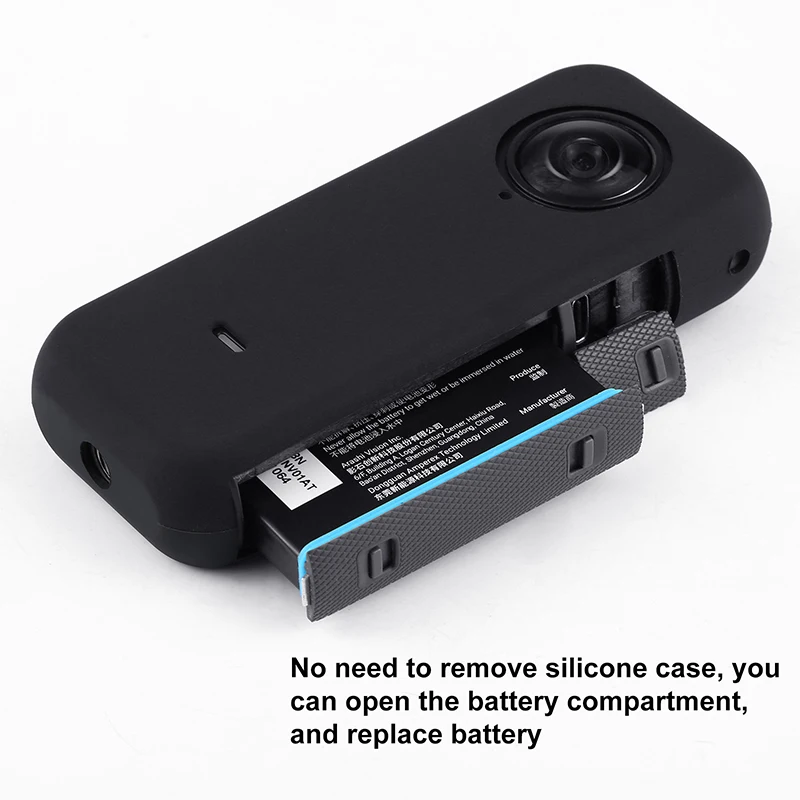 ONE X2 Silicone Protective Case Waterproof Dustproof Dropproof Body Protective Case Lens Cap Cover for insta360 ONE X2 Camera