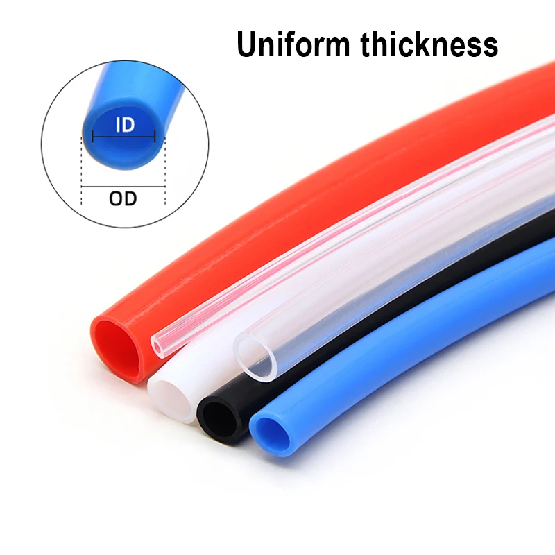 1/5M PTFE FEP 튜브 1mm 2mm 3mm 4mm 5mm 6mm 8mm 3D 프린터 부품 파이프 보우덴 J 헤드