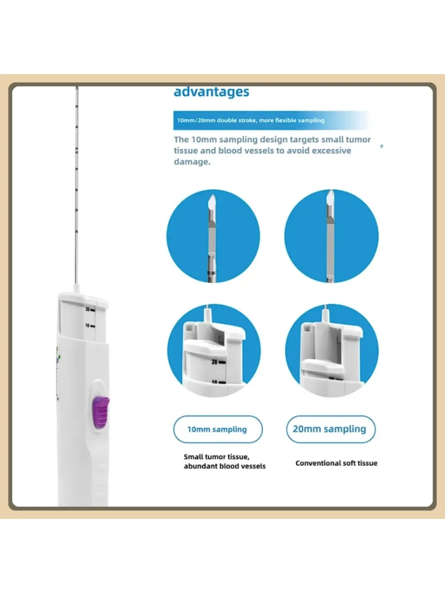 Biopsy needle detail