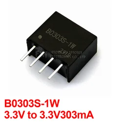 Compact DC - DC Regulated Power Supply Module - Isolating Switching Power Supply DIP4/SIP4 (B0303S - 1W)