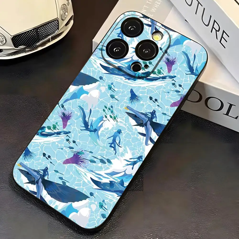 Avatar Film Themed Silicone Phone Case – Premium Protective Cover