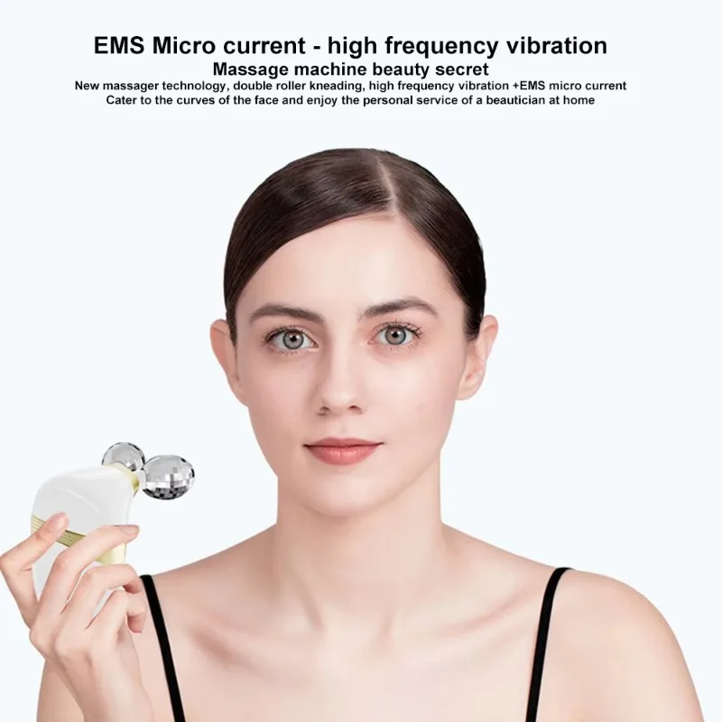Portable High Quality Face Massage 3d Roller Face Lift 3d Roller Massager 360 Rotation Manual Eye Massager