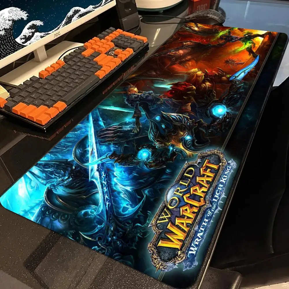 Top Games H-Hearthstons W-Warcrafts  Mouse Pad E-Sports Rubber Mouse Pad Mecha Pioneer Anti-Slip Extra Large Computer Laptop Desk Mat