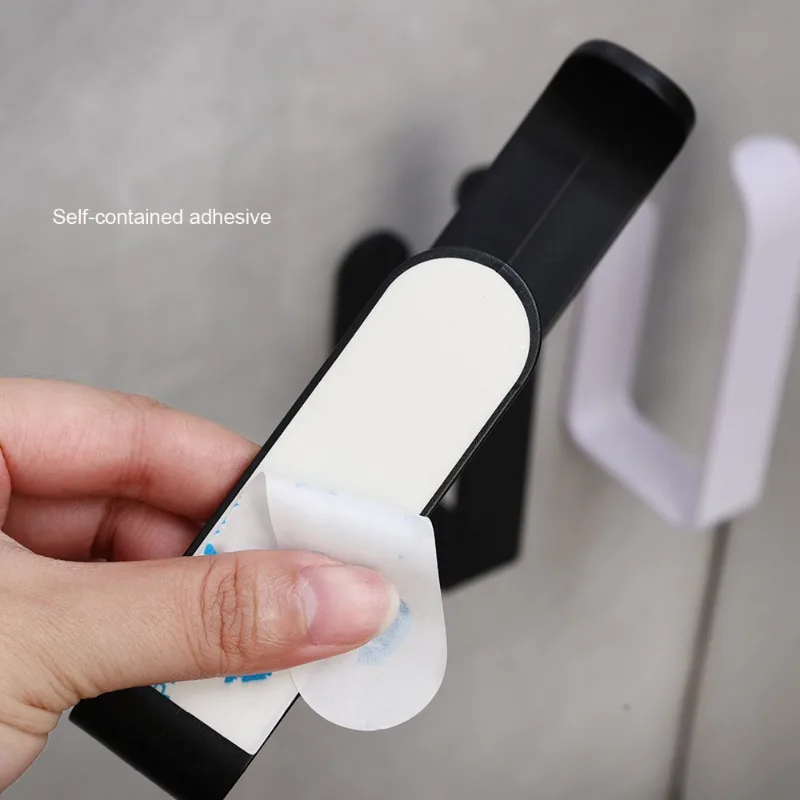 Toilet Paper Holder 4/1PCS Toilet Roll Paper Holder Plastic Self Adhesive Wall Mounted Tissue Roll Dispenser Punch-Free Rack for Bathroom Kitchen paper towel holder toilet paper holder toilet paper rack toilet roll holder tissue holder