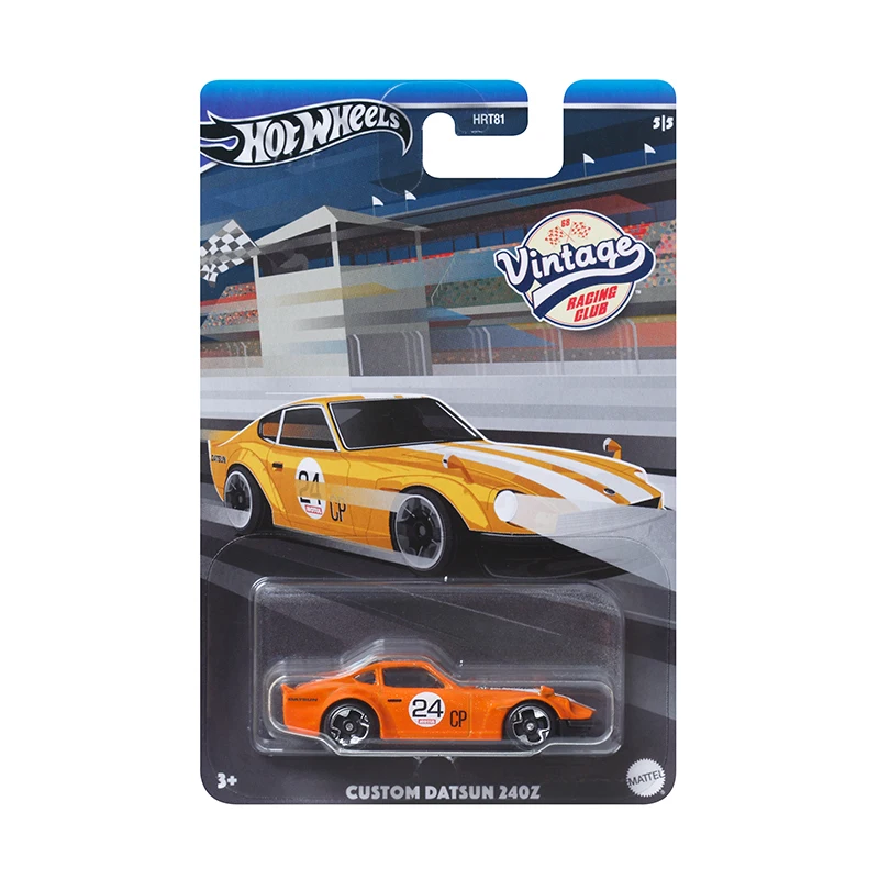 

Original Hot Wheels Vintage Racing Club Car Custom Datsun 240Z Toys for Boys 1/64 Diecast Vehicles Metal Collector Birthday Gift