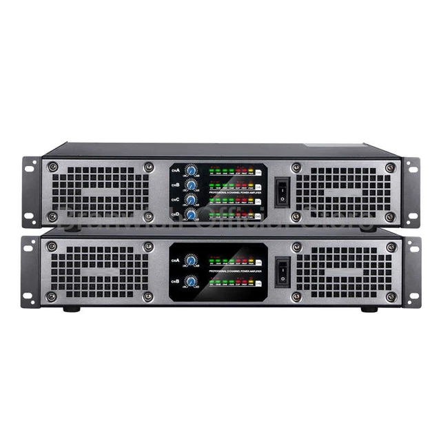 Amplificatore digitale HiFi Potenza massima 1100Wx2 canali 2.0 Amplificatore audio stereo domestico 2000Wx4 per kit sistema audio KTV per performance sul palco 1