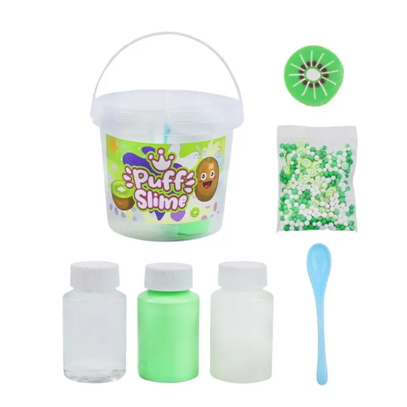 

Набор игрушек из эластичной глины для детей, фруктовые растягивающиеся игрушки-антистресс, игрушка для снятия стресса, развивающая игрушка «сделай сам» для девочек и мальчиков