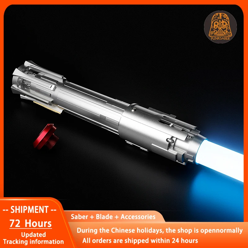 

PunkSaber Lightsaber Neopixel Jedi Laser Sword Heavy Dueling Sensitive Smooth Infinite Changing Hitting Sound Light Saber Toys