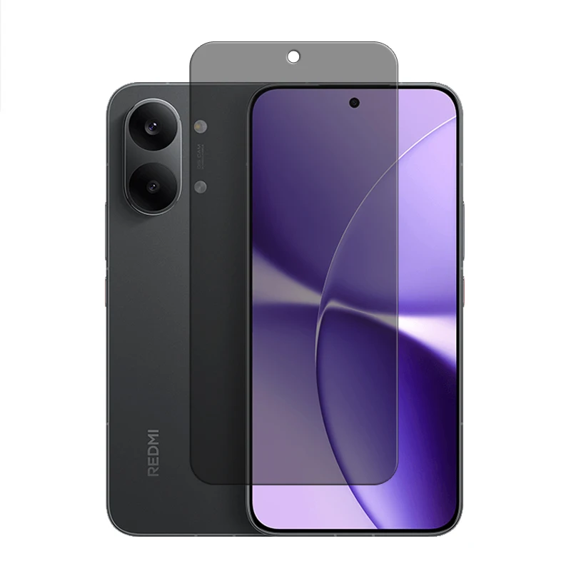 Privacy Screen Protector with Full Glue and Anti-Spy Tempered Glass