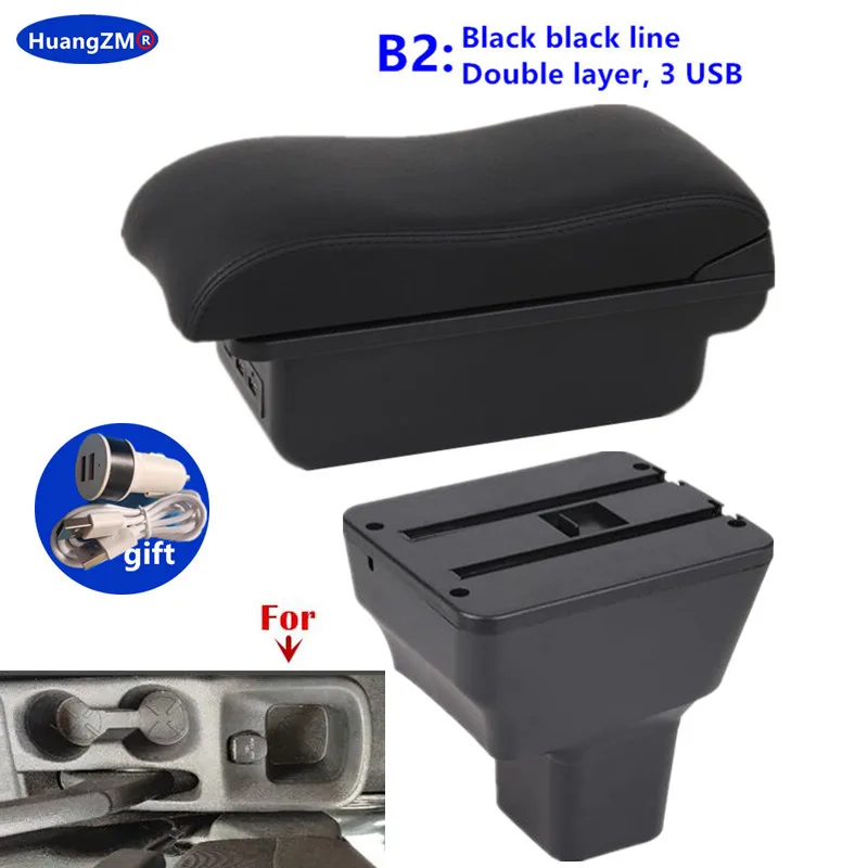 صندوق مسند ذراع السيارة لنيسان ركلات مسند الذراع ص...