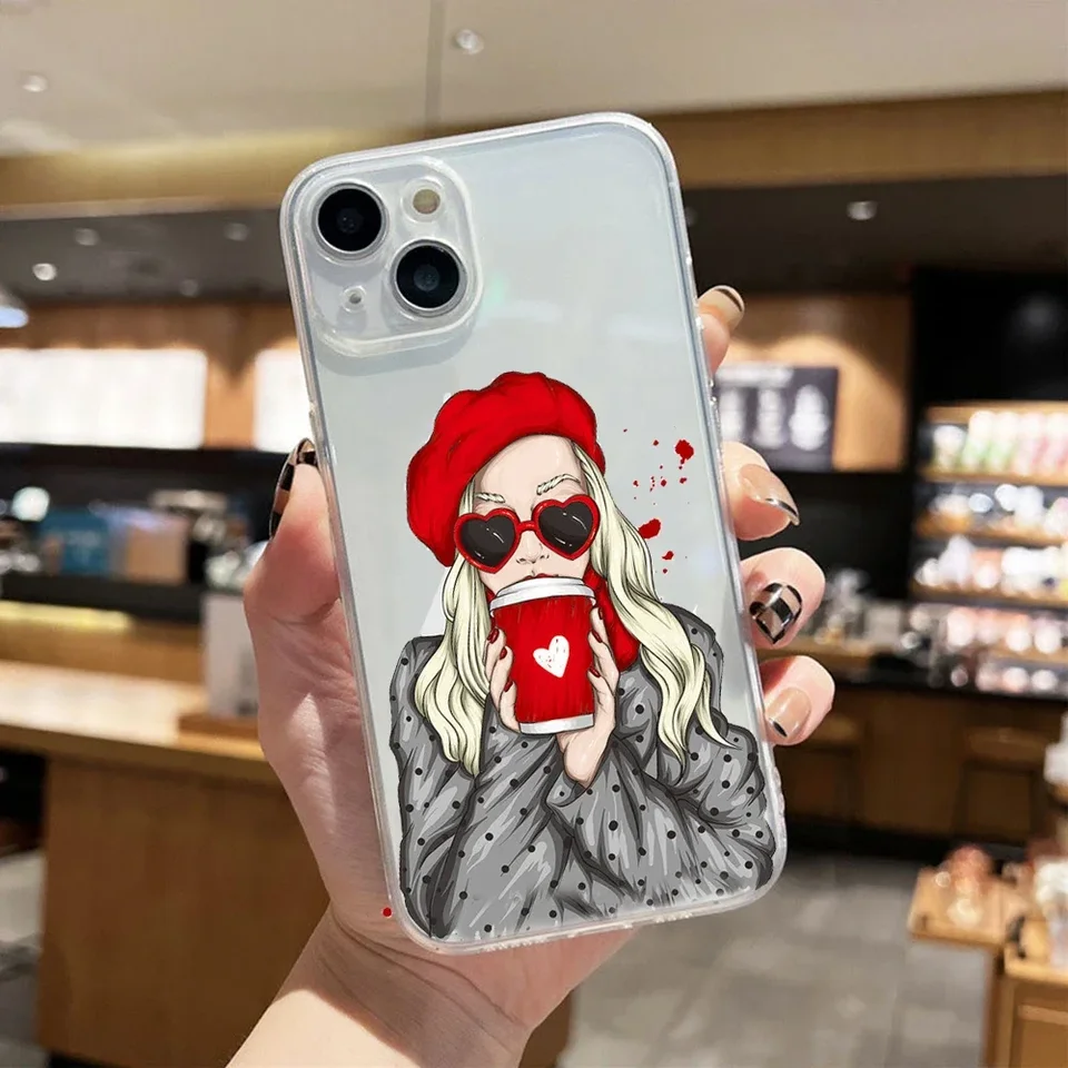 Acquista Custodia Per Telefono Per Iphone 14 Pro Max 11 13 12 Xs X Xr 7 8 Plus Se 2022 2020 Cover Colorata Cartoon Flower Wit Supporto Invisibile In Italia A Partire Da 11 - Foto 3