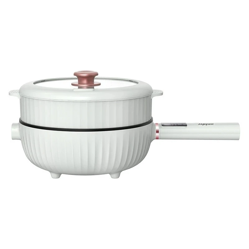 1pc, Electric Hot Pot, Multi-functional Electric Frying Pot, Integrated  Non-stick Frying Pan, Dormitory Plug-in, High-power Explosive Frying Pan,  Cook