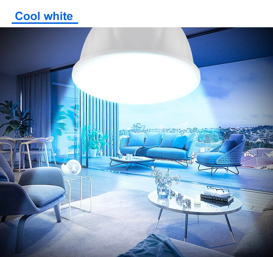 Description Picture 4 of itemGU10 LED Light Bulb MR16 Spotlight E27 Ceiling Lamp AC220V Living Room GU5.3 Indoor E14 Home Bedroom Soft Lighting B22 Cool/Warm