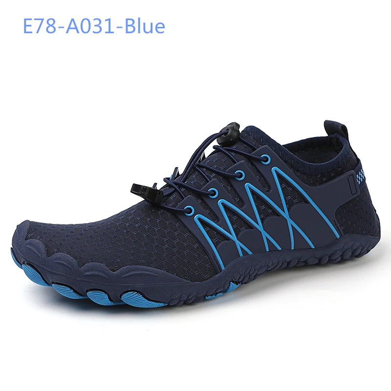 Women Men Water Shoes Five Fingers Barefoot Aqua Swimming Shoes Breathable Beach Hiking Wading Outdoor Upstream Sneakers New