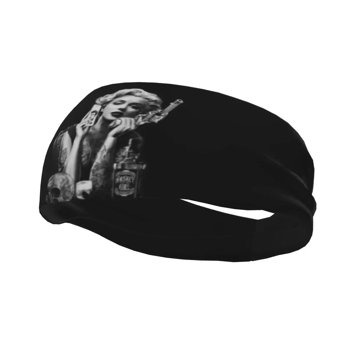 

Marilyn Monroe Sweatband Elastic Bike Sweat Headbands for Unisex Headwrap Head Sweat Bandage Gym Fitness Yoga Hair Sweat Band