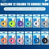 3pcs/Pack Badminton Hand Rubber Wrap Around Handle With Anti-Slip Sweatband Grip Handle Leather Badminton Hand Rubber 2
