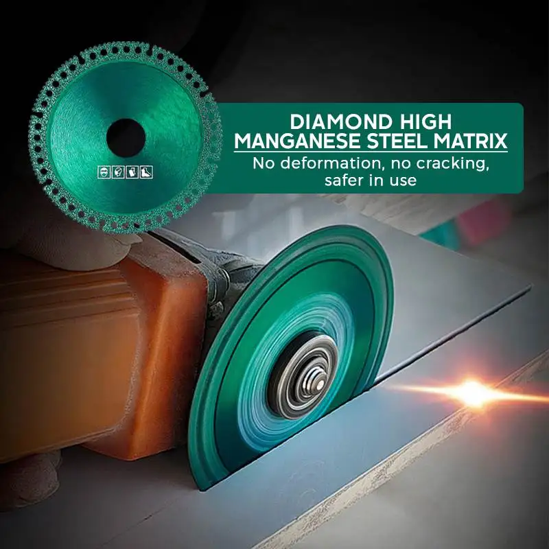 Composite Multifunctional Cutting Saw Blade Diamond Super Hard Circular Saw Blade Metal Tile Rock Marble Pipe Wall Cutting