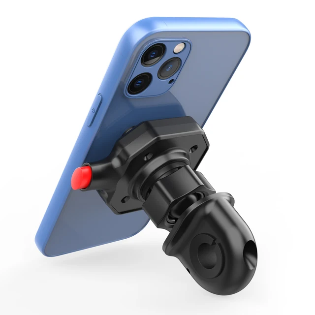 Motorcycle Phone Holder Strength Fit For 10-14mm Rearview Mirror