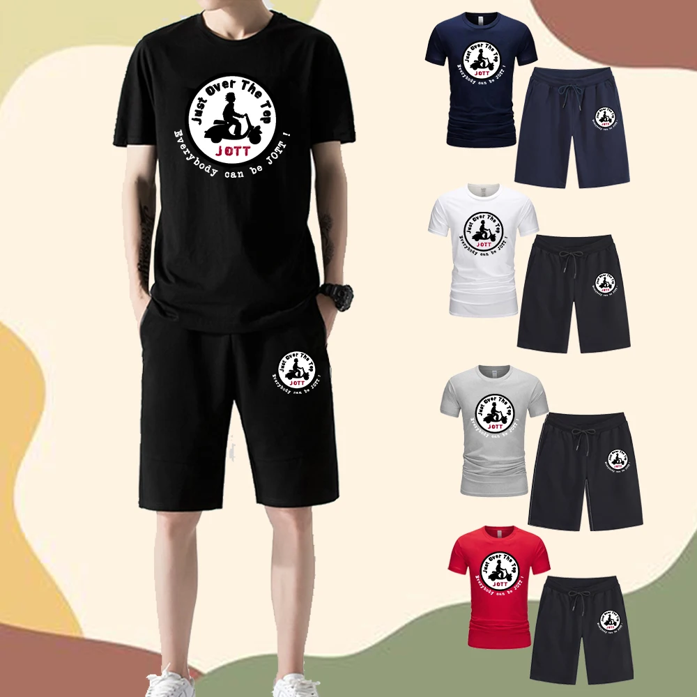 Brand Sportswear Shorts Set JOTT Print 