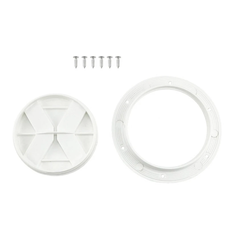 

Upgraded 4 inch Access Deck Cover Easy Access Durable for Maintenance D0UC
