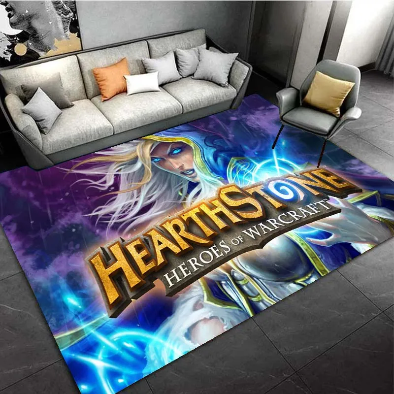 Hearth Stone Heroes Of Warcraft Area Giochi Di Carte Tappeti Per Soggiorno Decorazione Camera Da Letto Tappetini Per Sala Giochi Per Bambini Tappeti A