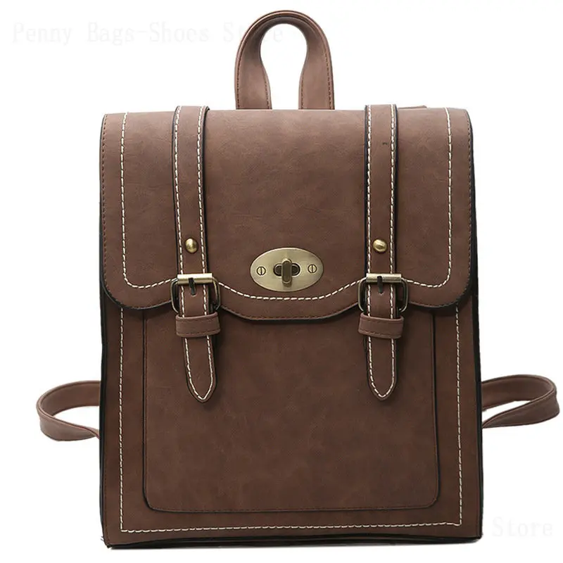 

Повседневный Большой Вместительный новый модный трендовый рюкзак из искусственной кожи с двумя отделениями женский рюкзак с перекрестными краями 2023