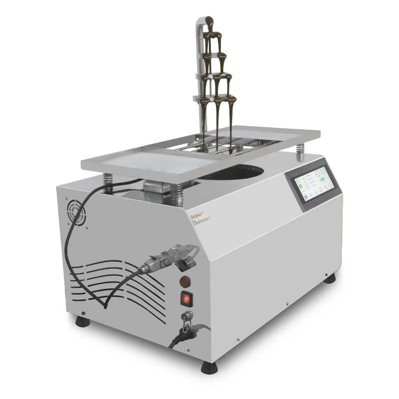 Electric 110V 220V Chocolate Melter Tempering Machine With Shaking Function Touch Panel Oily Chocolate Dispenser