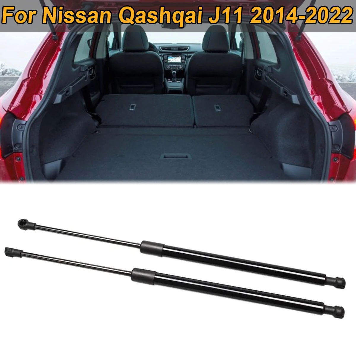 

For Nissan Qashqai J11 Rogue Sport SUV 2014-2022 Rear Tailgate Trunk Gas Strut Bars Spring Shock Lift Supports Car Accessories