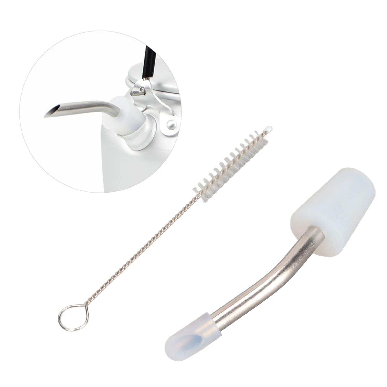 Extended Kettle Spout Corrosion Resistance Safe Harmless Odorless Stainless Steel Outdoor Kettle Spout