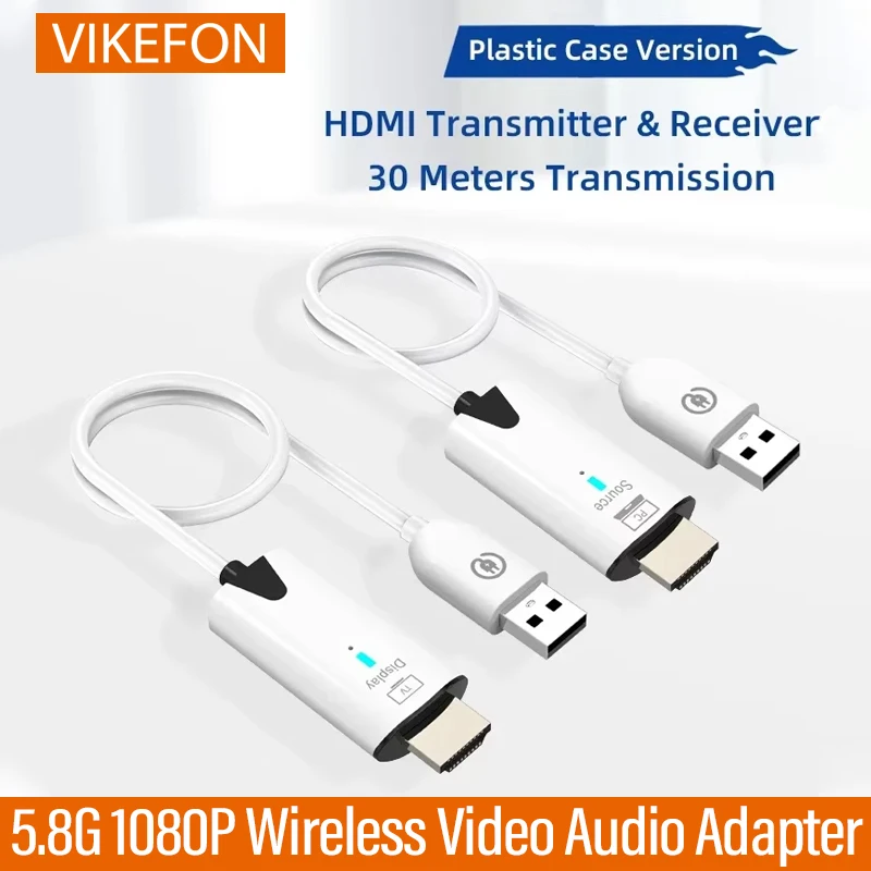 5.8G 1080P 30M اللاسلكية HDMI فيديو جهاز ريسيفر اس...