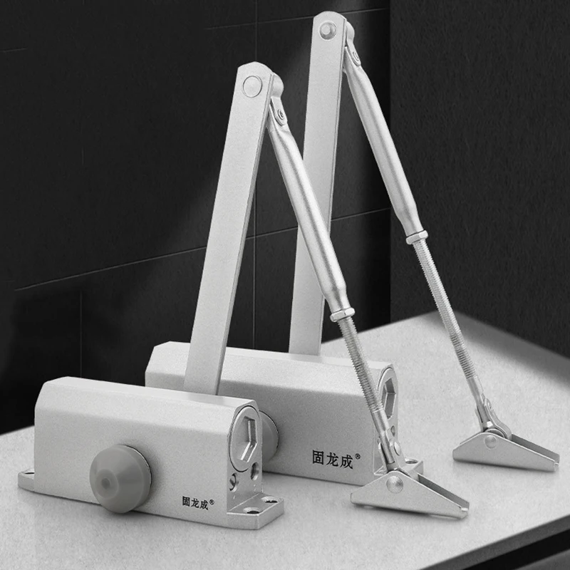 Hydraulic er Automatic Door Closer 25KG to 45KG Adjustable Speed Door Closing Equipment Mute Soft Closing Hardware