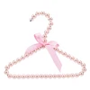 10pcs / lot 40cm Adult Plastic Hanger Pearl Hangers For Clothes Pegs Princess Clothespins Wedding Dress Hanger 4