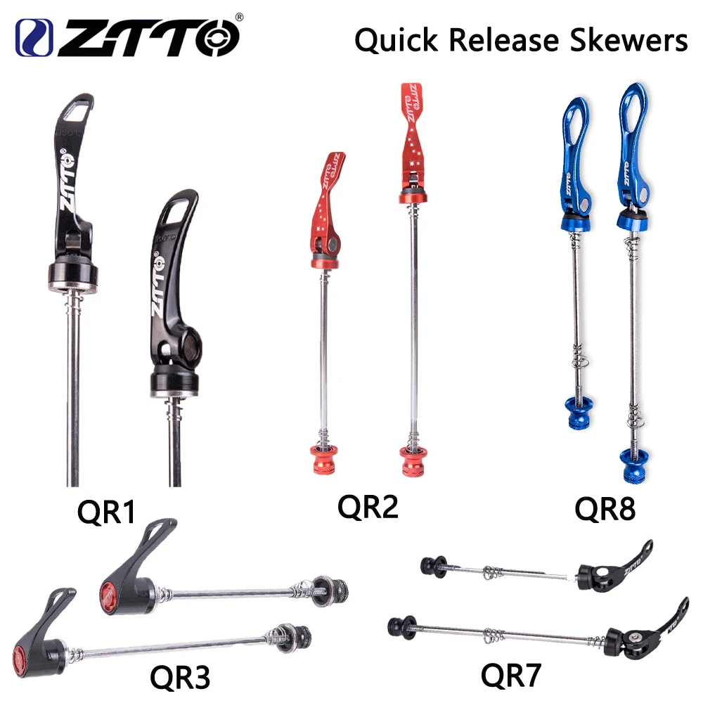 ZTTOBicycleQRSkewerUltralightAxleQRMTBRoadBikeQuickRelease