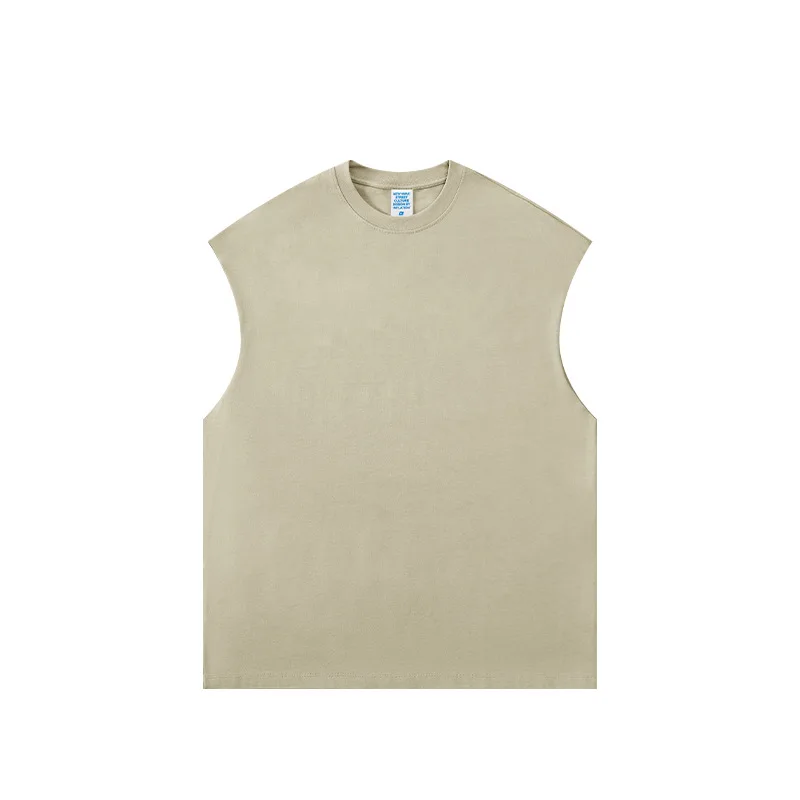 

New Arrival Cotton Sleeveless Large Size Man T-Shirt