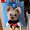 Cat Dog Carrier Bag One Shoulder Canvas Tote Outdoor Transport Bag for Small Dogs Handbag Pouch Puppy Carrier Travel Pet Carrier