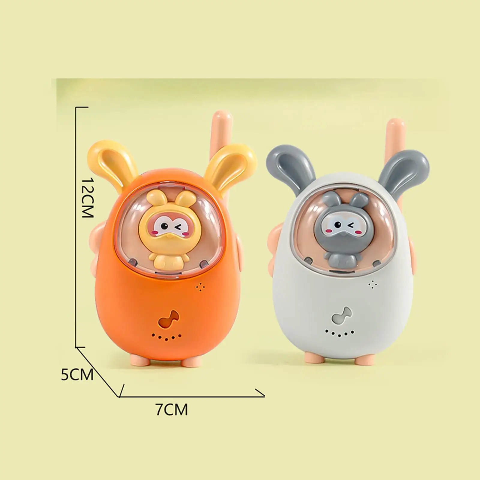 2 Pieces Children's Walkie Talkie Cute for Outside Adventures 4-6 Years Old images - 6