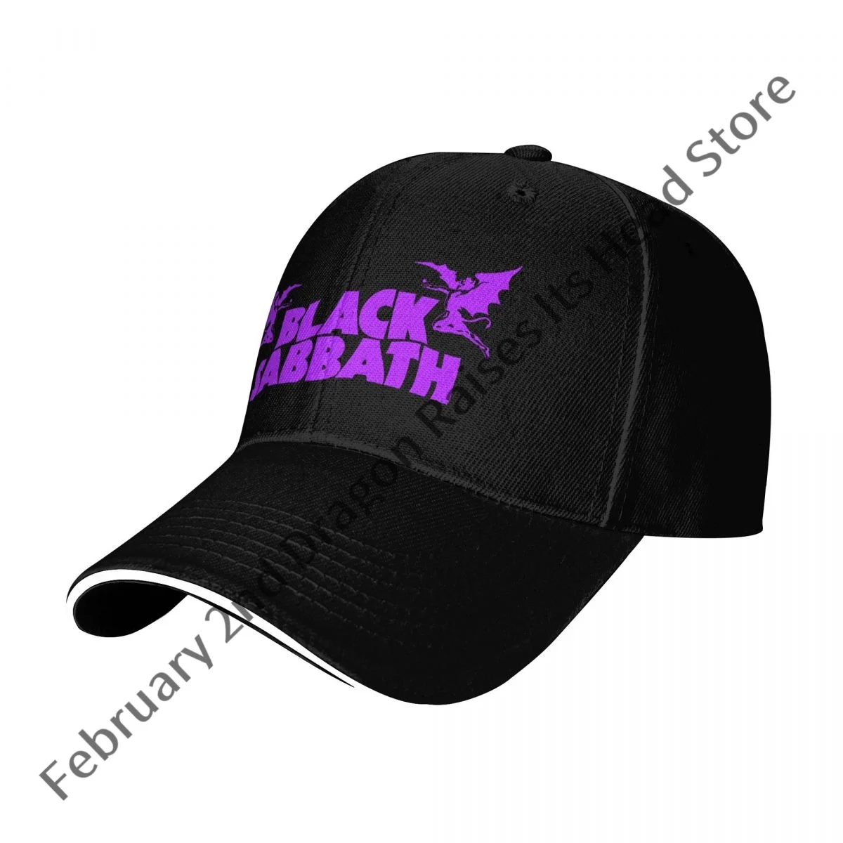 Black Sabbaths Funny Baseball Men Polyester Hats Adjustable Hat Universal Casual Cap Truck driver Hat